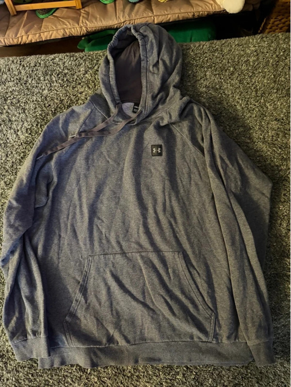 Under Armour Men's Gray Hoodie Sweatshirt XXL